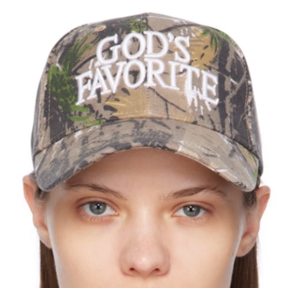 praying Accessories - Praying SSENSE ‘Gods Favourite’ Tree Camo Hat
